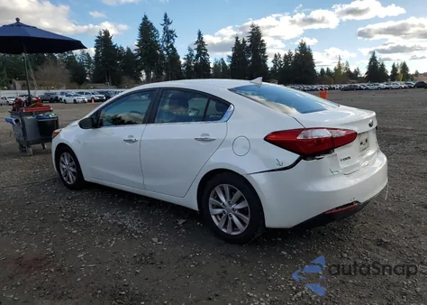 2015 Kia Forte Ex из США, поврежденный, VIN KNAFX4A89F5364363